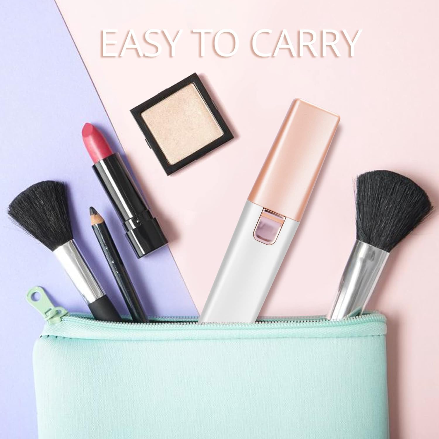KAPHIO portable painless razor for daily lips and chin touch-ups