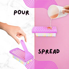 Kare & Kind filling tray holds 50 standard lip balm containers for bulk DIY.