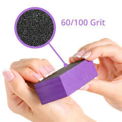 Karlash manicure pedicure file gentle smoothing of uneven edges.