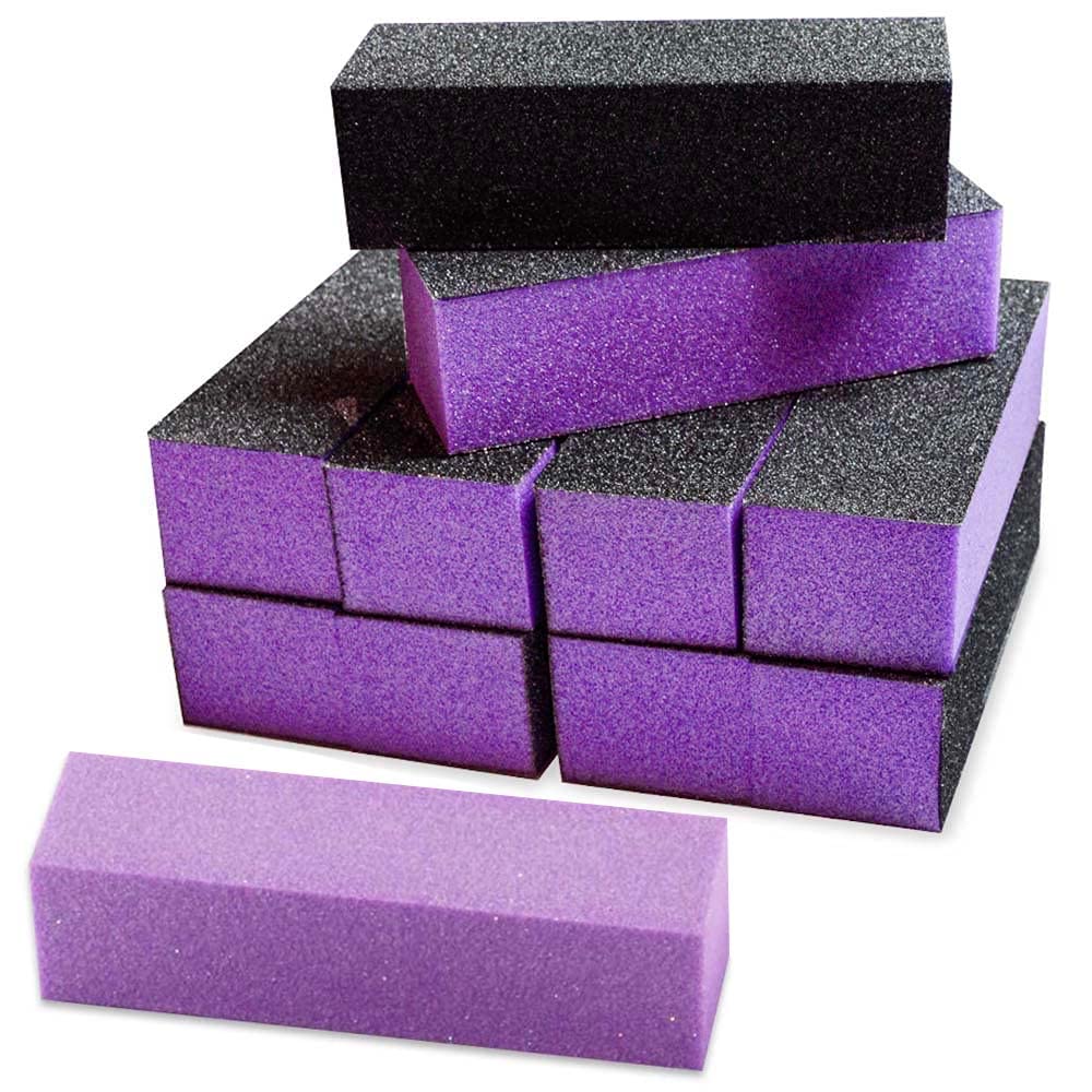 Karlash nail buffer set with dual grit 60/100 for smoothing and prepping nails.