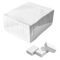 Karlash Nail Mini White Buffer Block 80/100 grit, two-sided for smooth pre-polish prep.