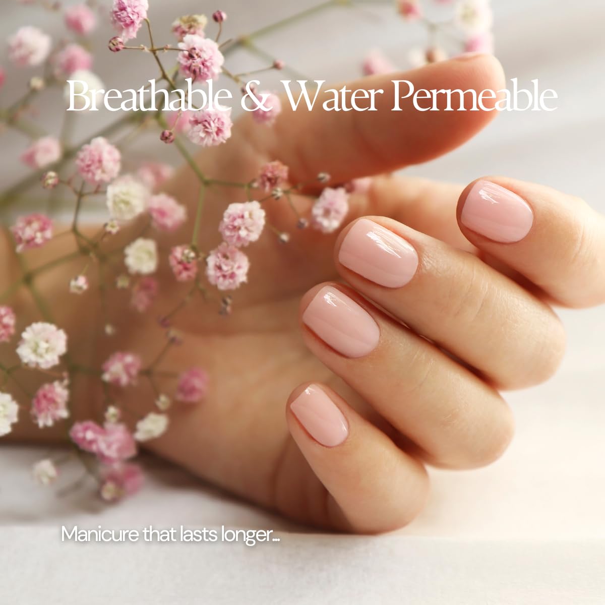 karma organic esmalte base y capa superior en uno, secado rápido