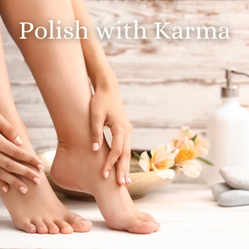Envase de vidrio de Karma Organic con tinta de soja, opción sostenible.