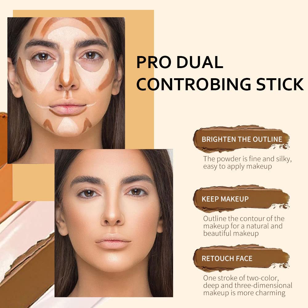 KARNAR contour application on cheekbone – easy blend for natural definition.