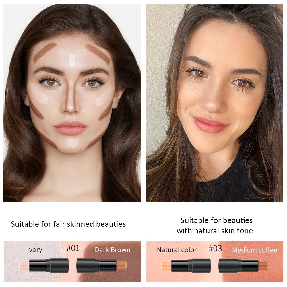 KARNAR waterproof long-wear contour stick – stays in place all day.