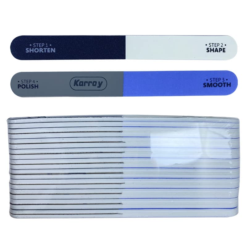 Karroy dip powder nails preparation with a smooth finish.