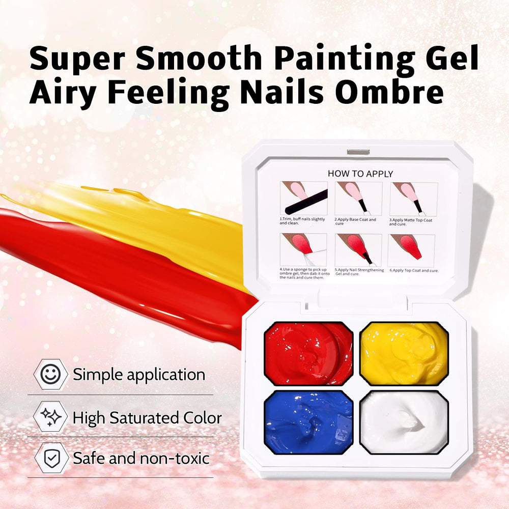 Karroy solid gel colors appear highly pigmented for vivid nail art