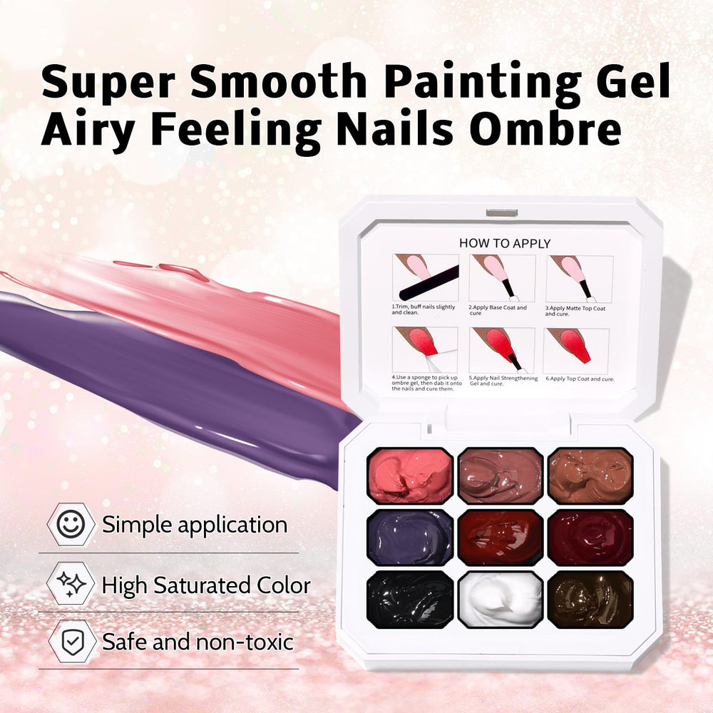 Karroy pigmentos vibrantes para colores intensos en uñas.