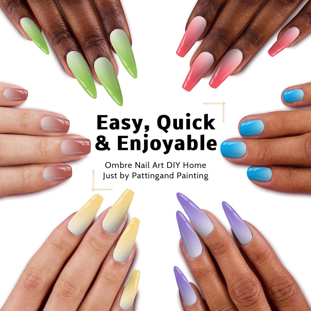 Karroy soft nail sponges set of 100 for precise color tapping