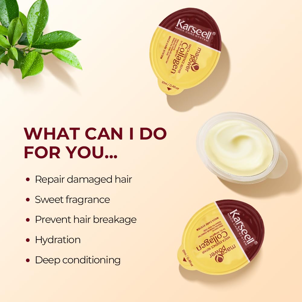 Karseell mascarilla capilar para todo tipo de cabello, sin pesarlo.