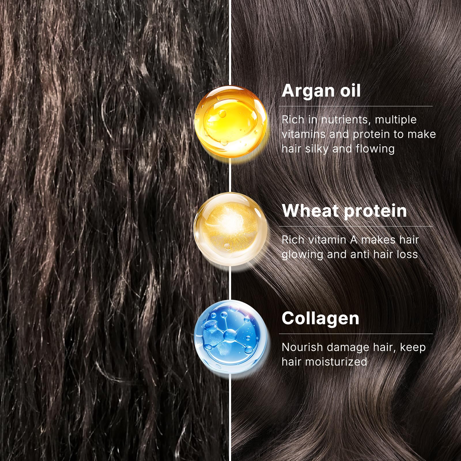 Karseell argan oil shampoo bottle ready for cleansing