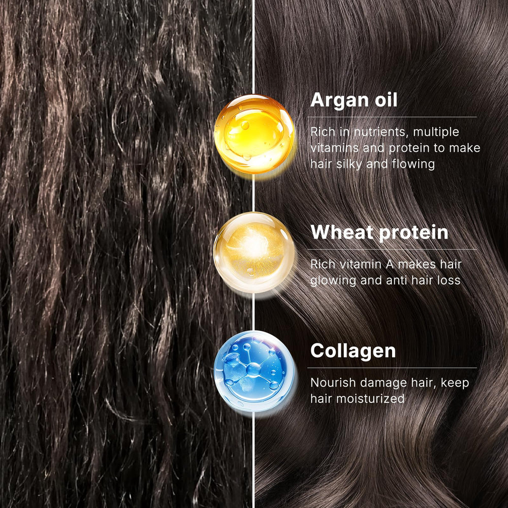 Karseell argan oil shampoo bottle ready for cleansing