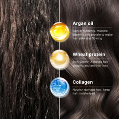Karseell argan oil shampoo bottle ready for cleansing