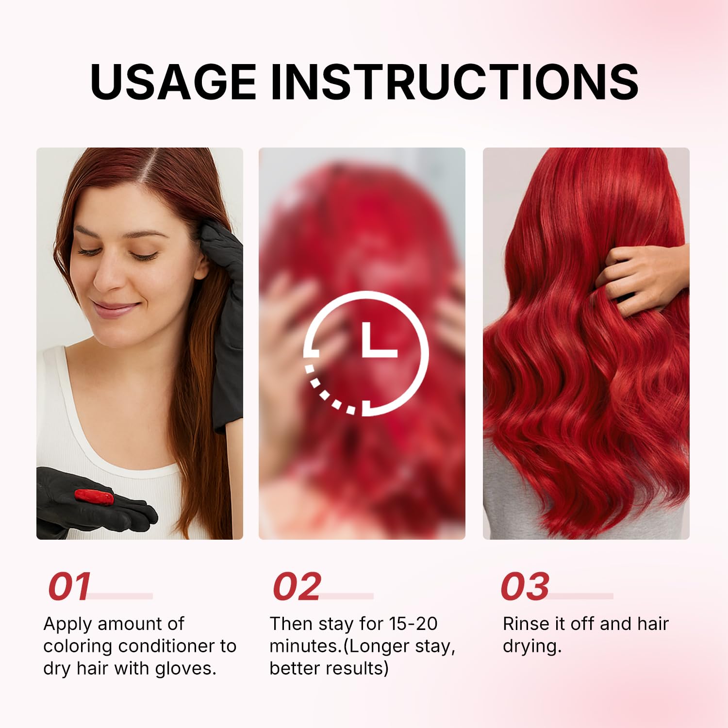 Karseell at-home routine enables easy, mess-free color refresh.