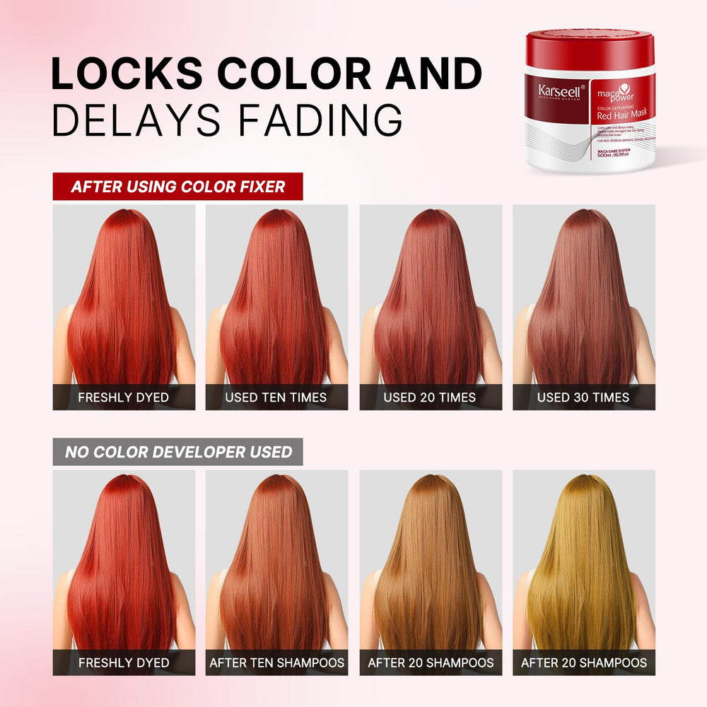 Karseell color depositing formula tailored for bleached hair care.