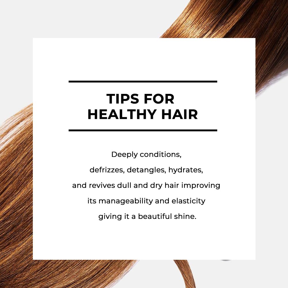 Karseell conditioner applied to hair, showcasing a glossy finish.