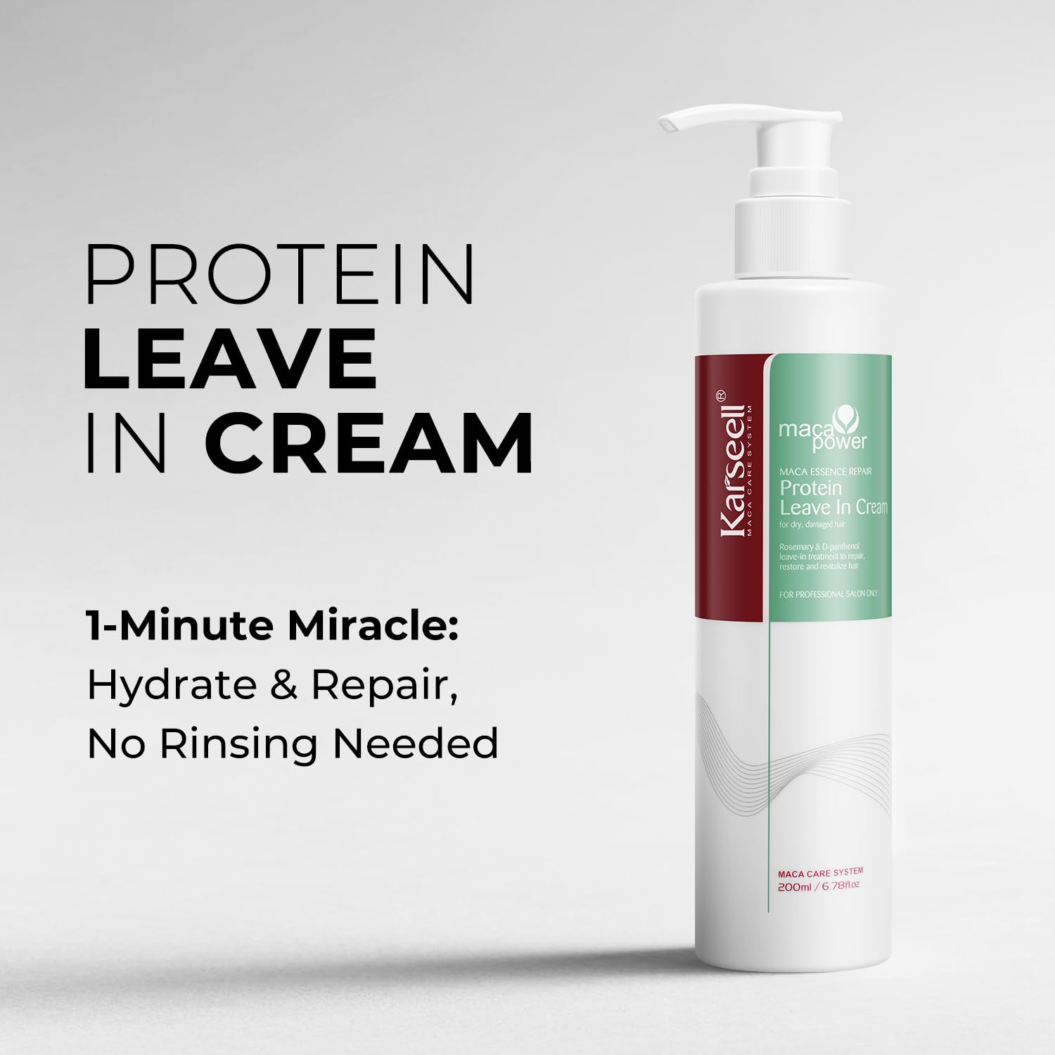 Karseell Crema Reparadora: textura cremosa facilita aplicación en cabello