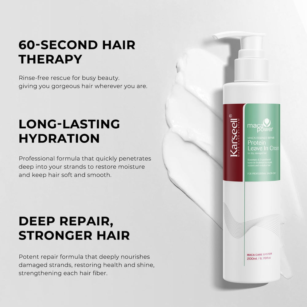 Karseell deja brillo natural sin sensación grasa en cabello