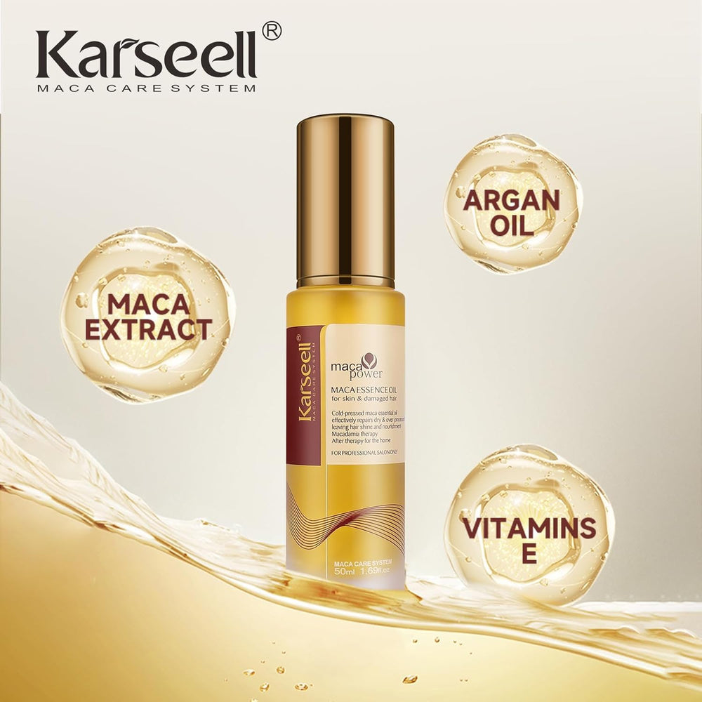 Karseell ingredients herbs scroll showcases natural extracts from around the world