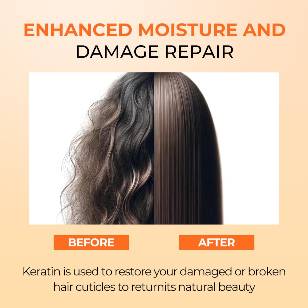 Karseell Maca essence repair 100ml gold keratin bottle highlights premium ingredient
