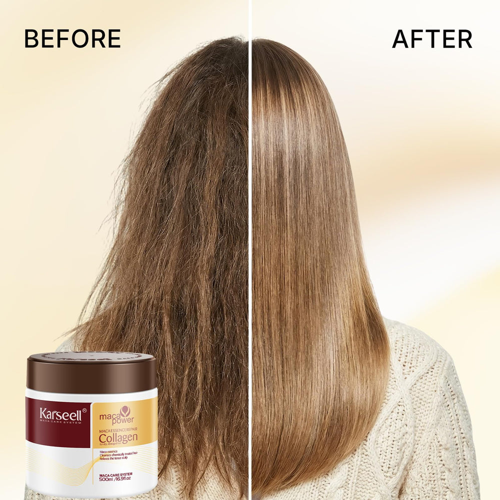 Karseell-salon-ready-500ml-jar highlights convenient home or salon maintenance.