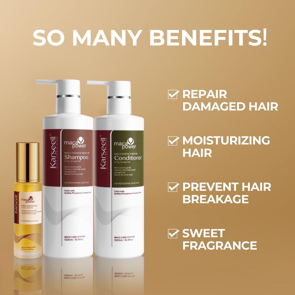 Karseell shampoo lather close-up reveals rich foam and argan notes
