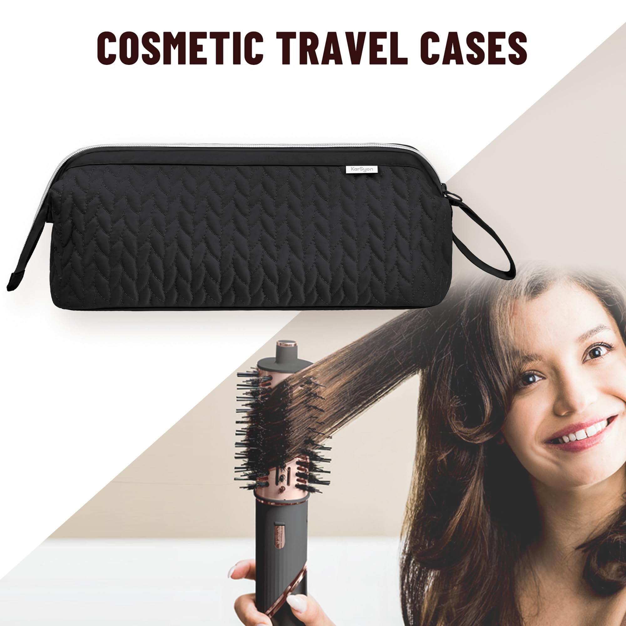 KarSyon-salon-ready-storage-hair-tools keeps your setup tidy at home or while traveling.