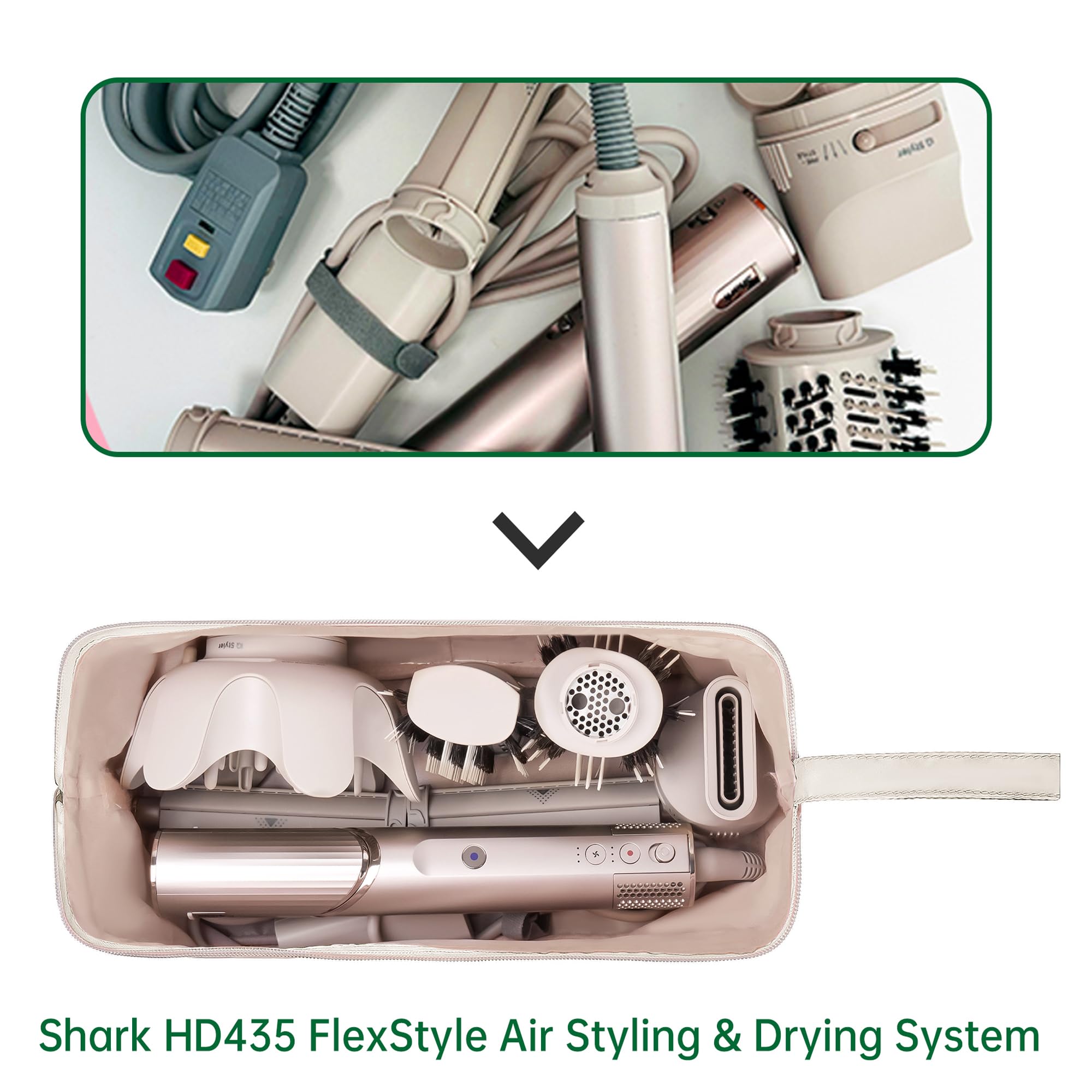 KarSyon Shark Flex Style Case hanging strap for wall storage.