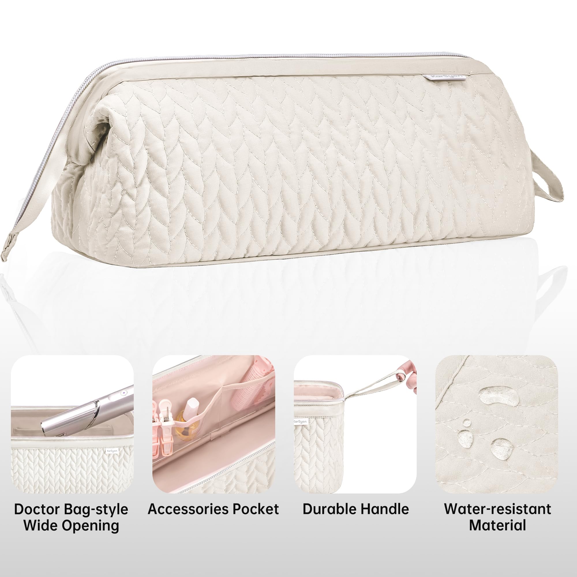 KarSyon Shark Flex Style Case offers waterproof and dustproof protection during travel.