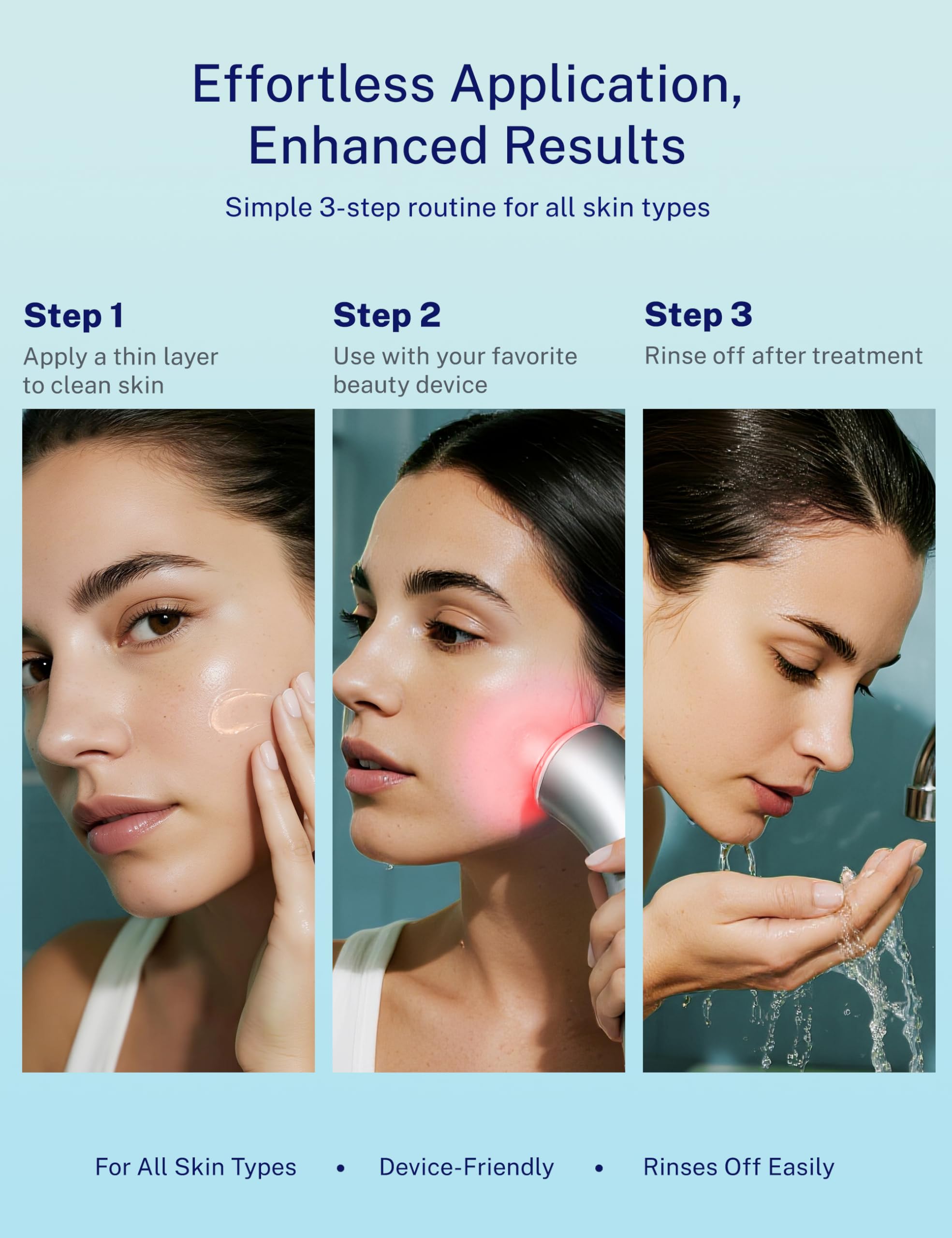 KARUNO fórmula limpia para rostro y cuerpo, reduce irritación potencial.