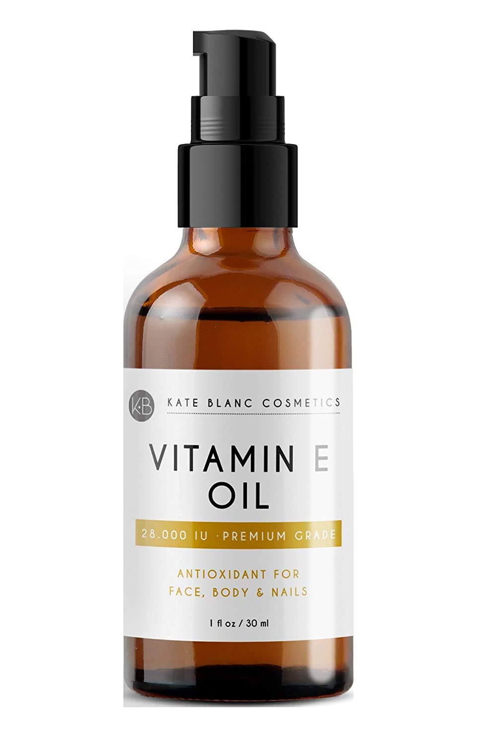 Kate Blanc Cosmetics Vitamina E Oil: bote rico que hidrata profundamente la piel