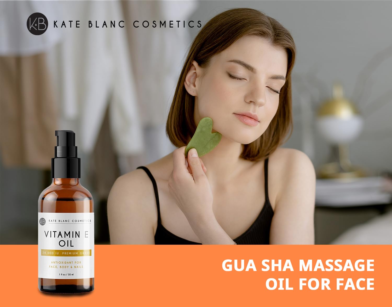 Kate Blanc Cosmetics Vitamina E Oil, cuidado para tono uniforme y textura suave