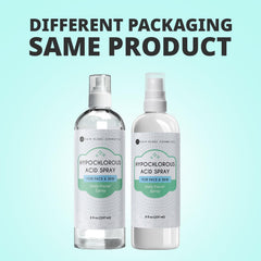 Kate Blanc Cosmetics spray hipocloroso para cuerpo, uso práctico diario.