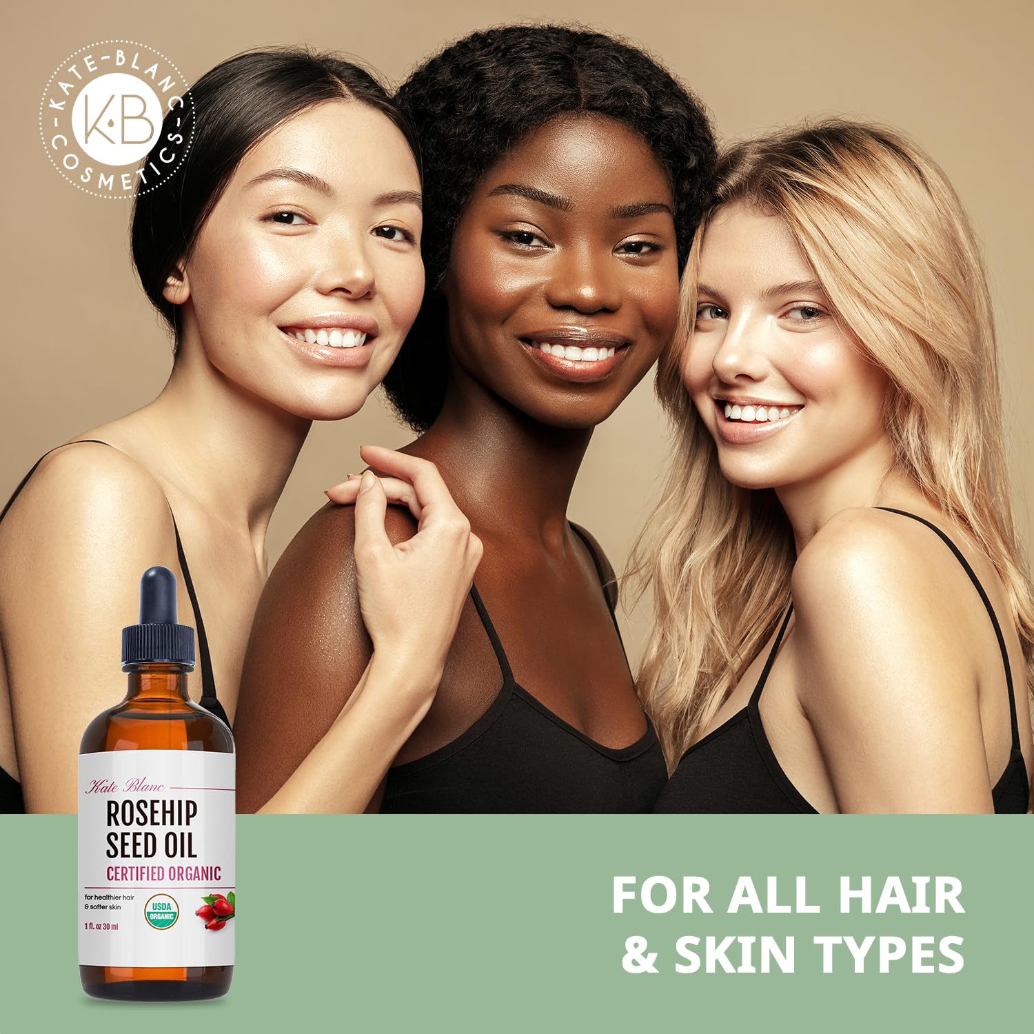 Kate Blanc Rosehip Oil pre-dermaplaning prep for smoother skin.