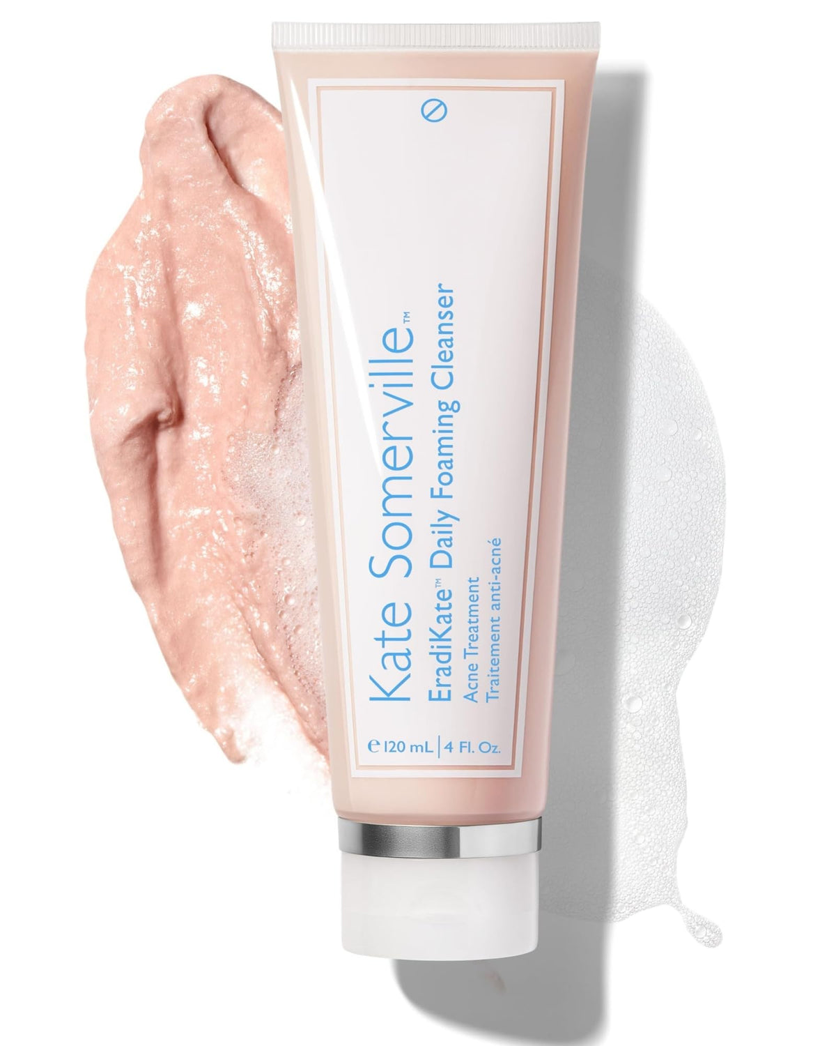 Kate Somerville EradiKate 3% Sulfur daily cleanser bottle ready for acne care.