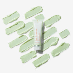 Hands massaging Exfolikate Cleanser for 30 second exfoliation