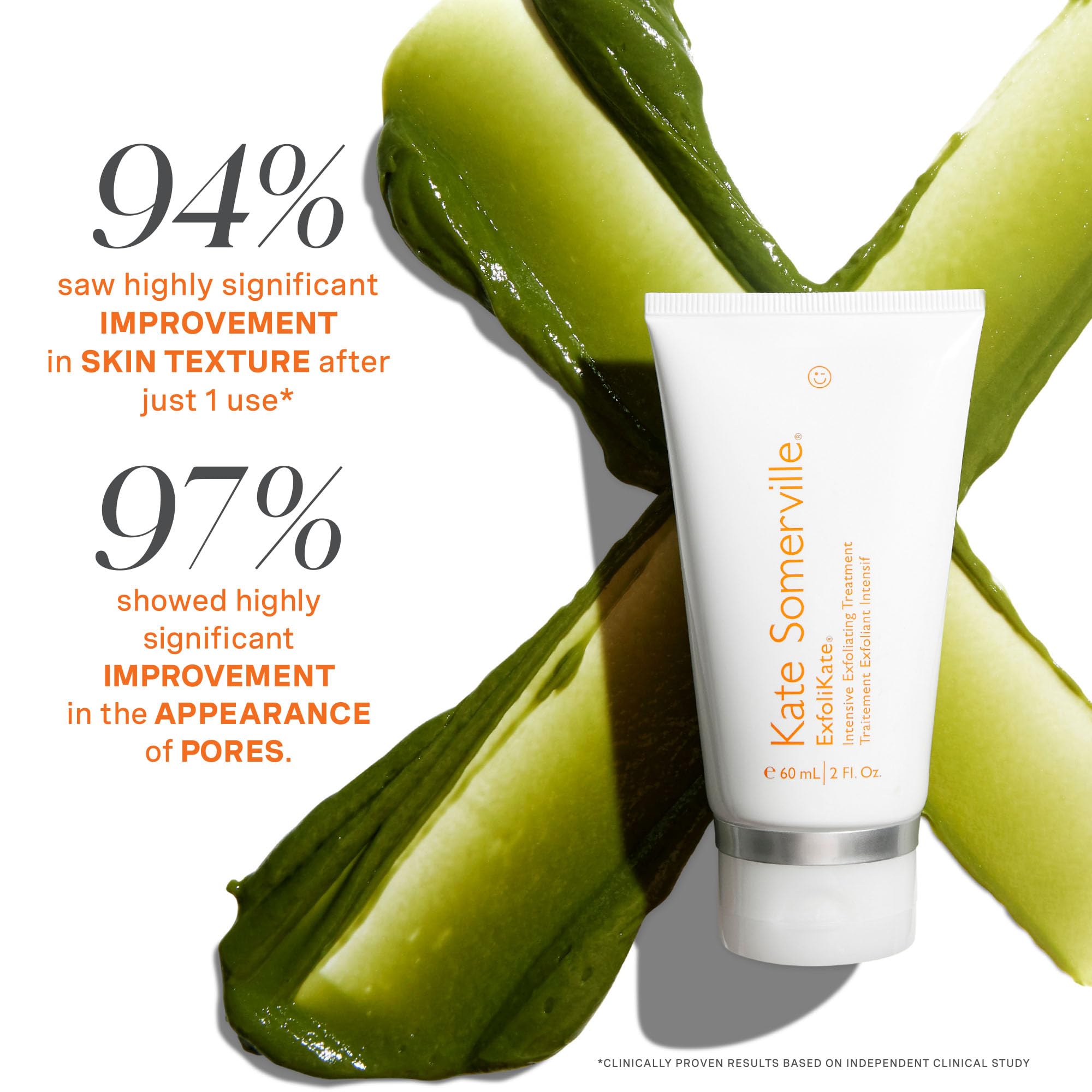 Exfolikate fruit enzymes and aloe suggest gentle, nourishing exfoliation