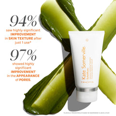 Exfolikate fruit enzymes and aloe suggest gentle, nourishing exfoliation