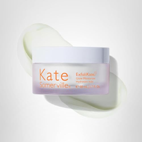 Kate Somerville ExfoliKate Glow Moisturizer product shot with clear jar