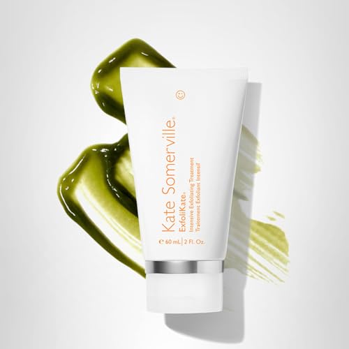 Kate Somerville Exfolik Kate jar close-up signals premium packaging