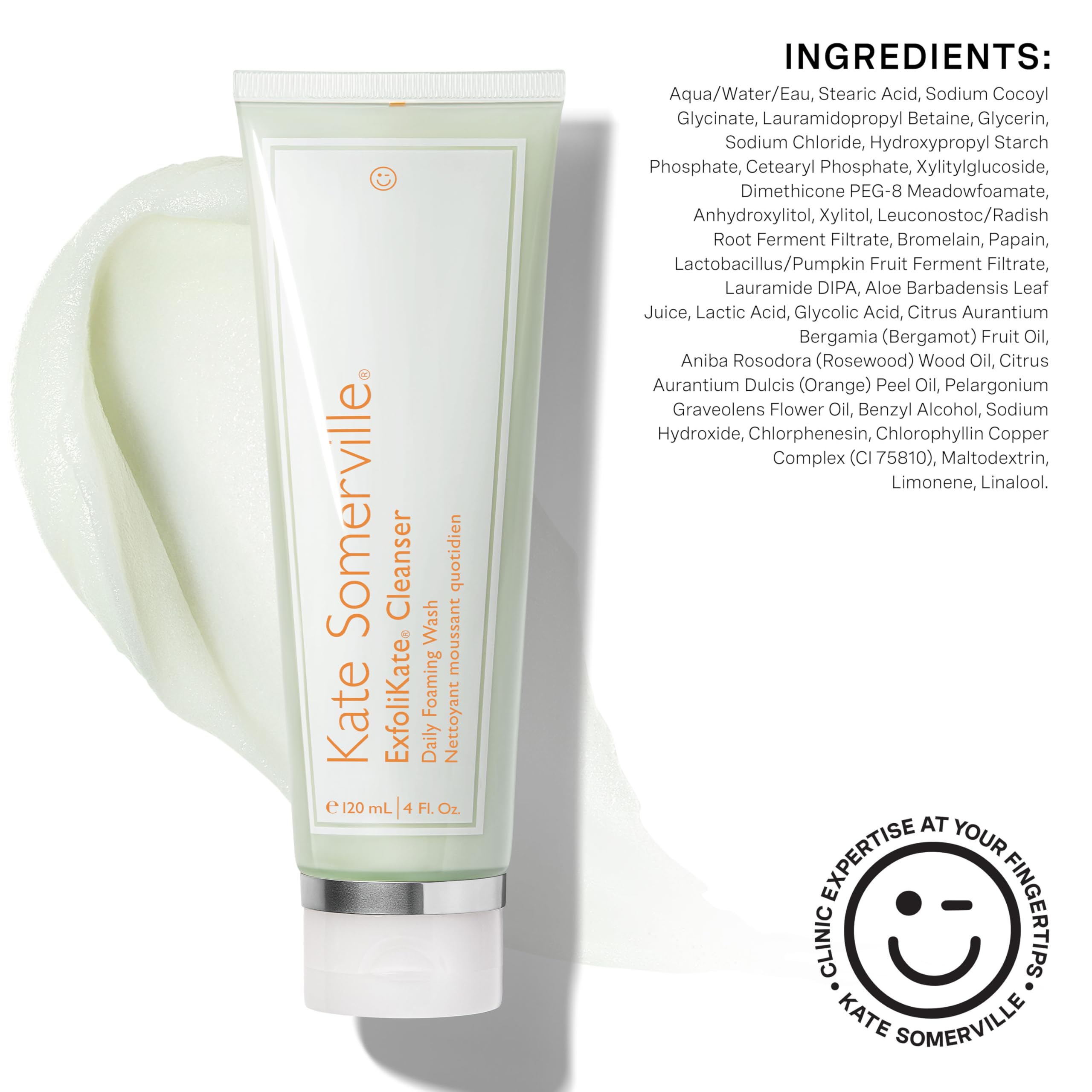 Compact travel size Exfolikate Cleanser for on-the-go cleansing