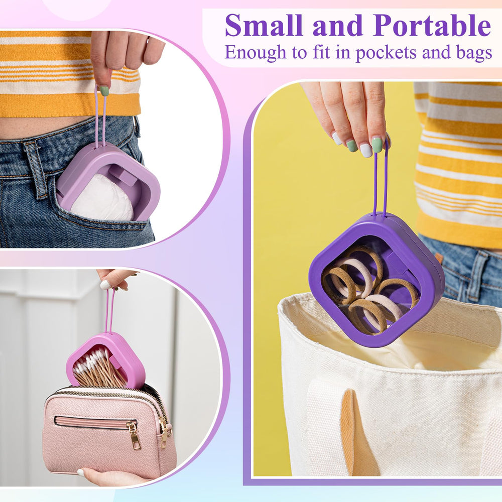 Kathfly jewelry organizer compact case neatly stores earrings and rings