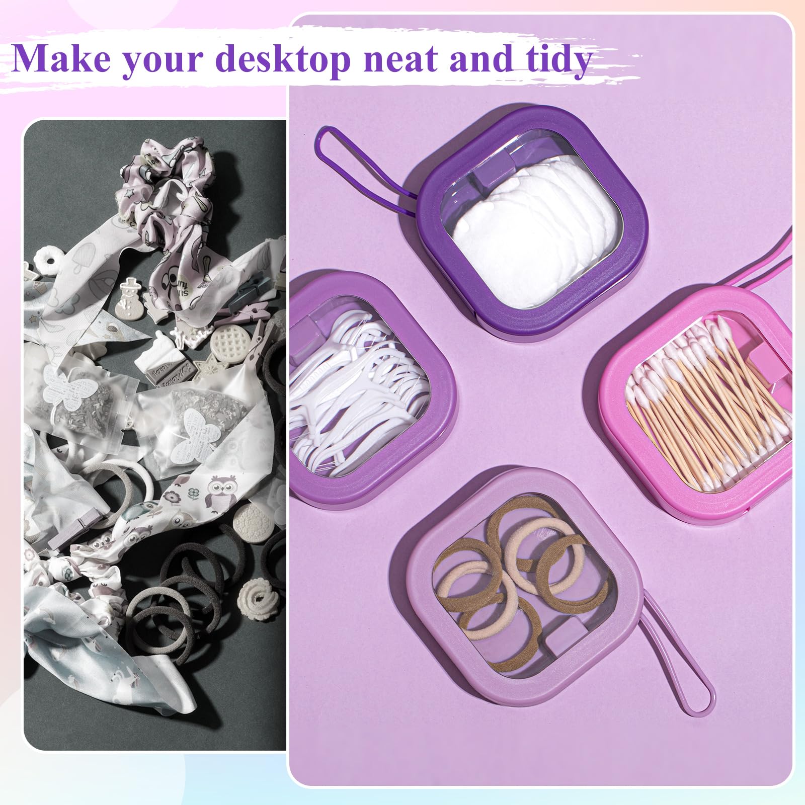 Kathfly travel hair accessory case keeps essentials organized on the go