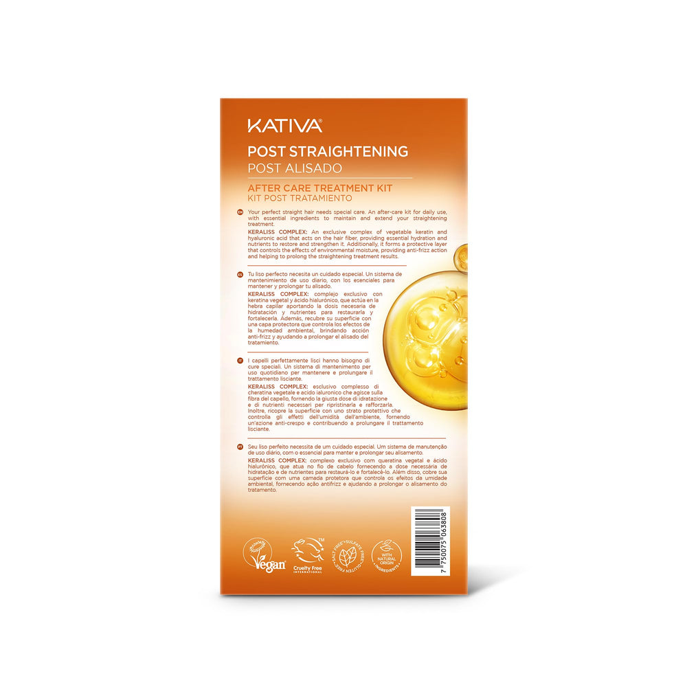 Kativa textura suave y manejable tras el lavado