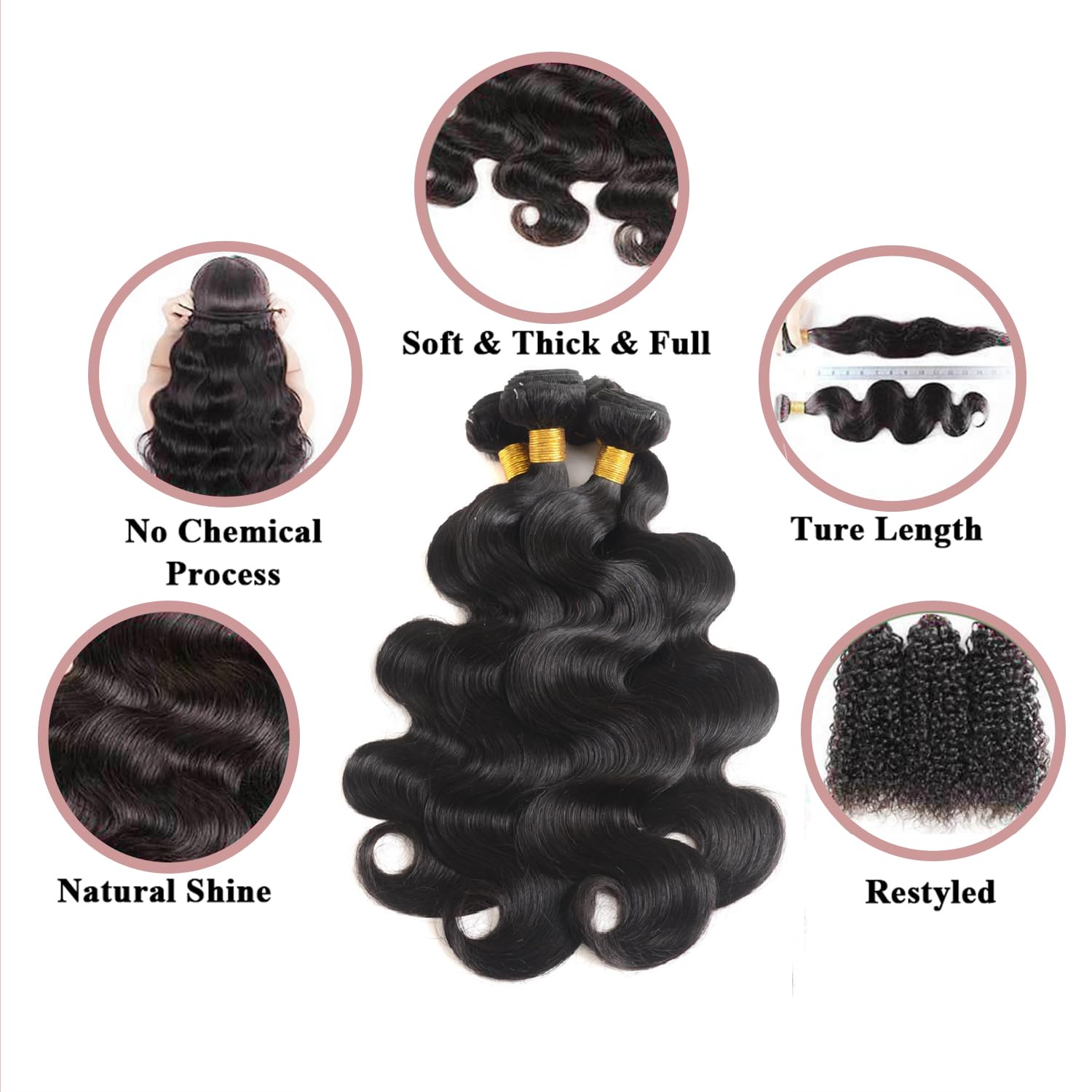 Katspon full density bundle weft closeup showing thick ends and even texture