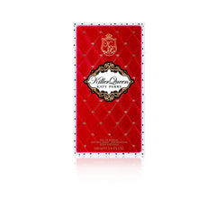 Katy Perry Killer Queen 3.4 oz EDP spray bottle with regal purple hues