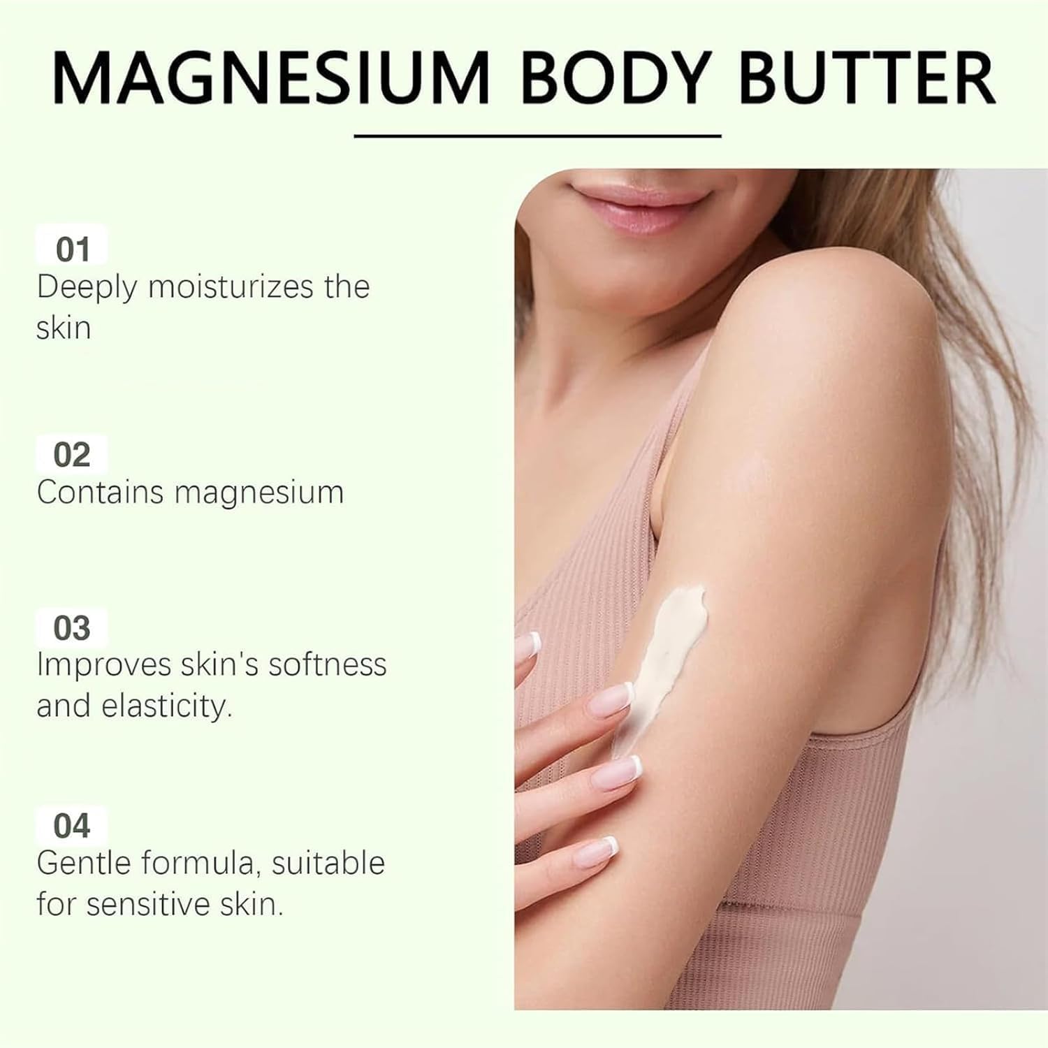 KAVLEE Crema Magnesio Ingredientes: ingredientes clave para hidratación duradera.