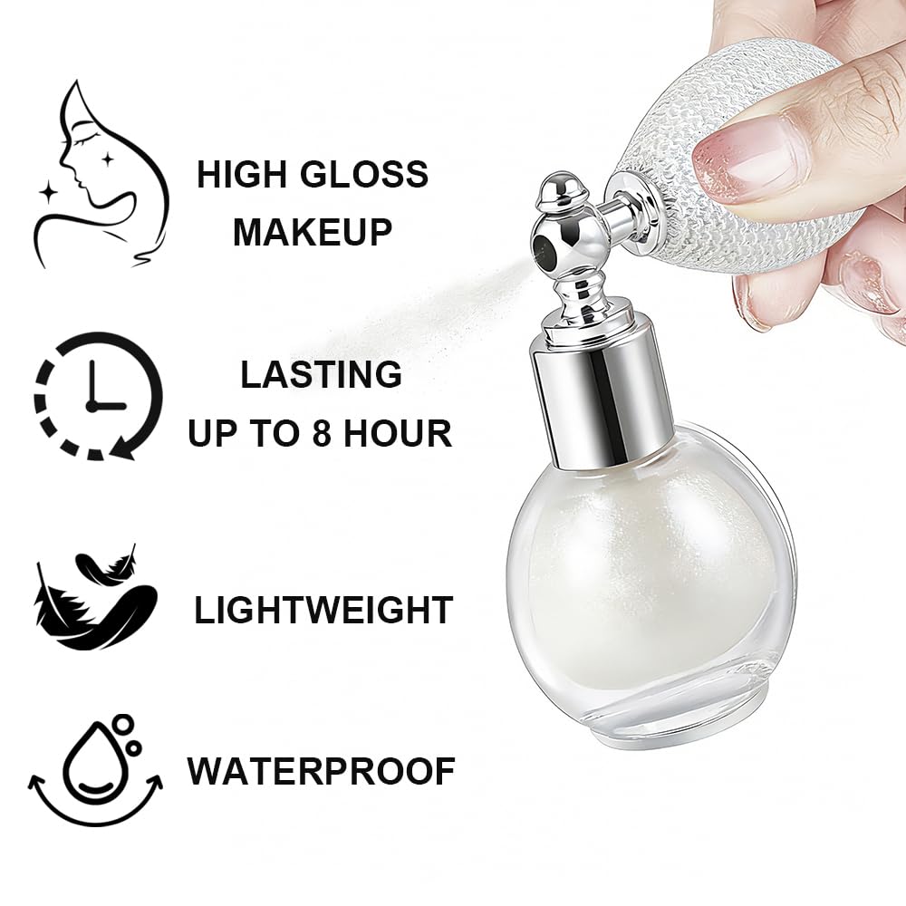 Kaynest neck and collarbone shimmer highlighting defined features.