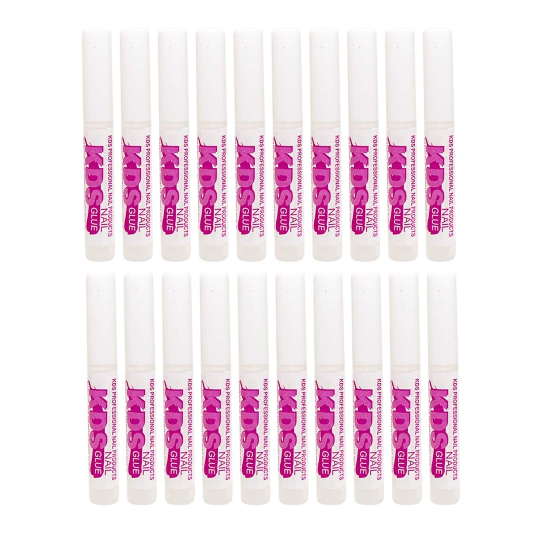 KDS Nail Glue bottle shows strong adhesion for durable false nails