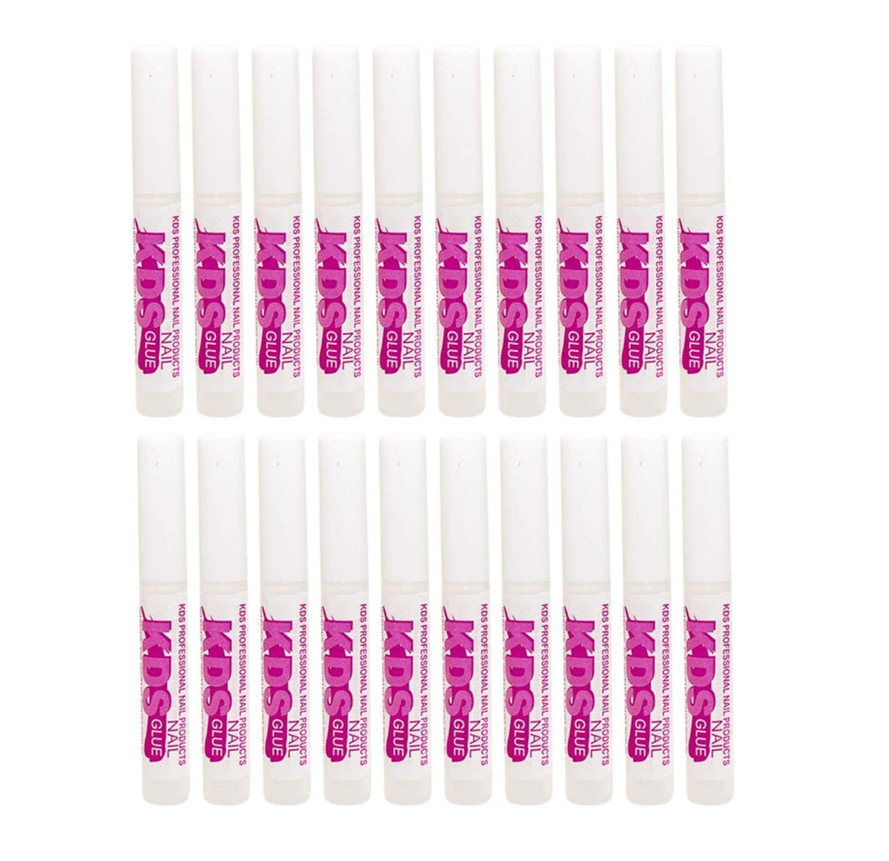 KDS Nail Glue bottle shows strong adhesion for durable false nails